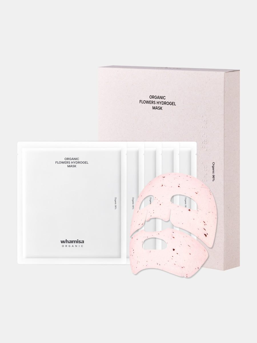 96% Organic, Jelly-like Organic Flower Essence Hydrogel Mask – US