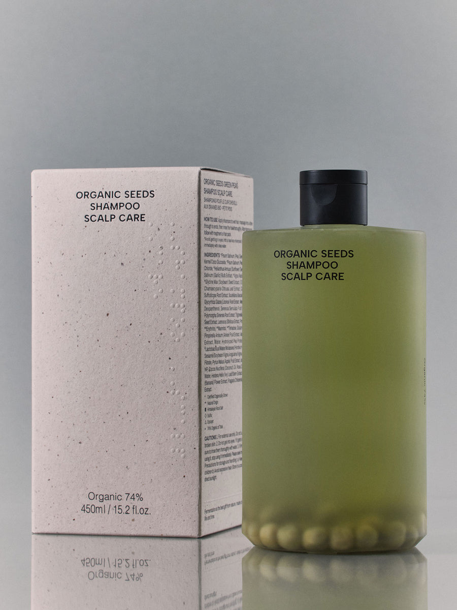 Back in Stock] Organic Seeds Green Peas Shampoo Scalp Care – US Whamisa