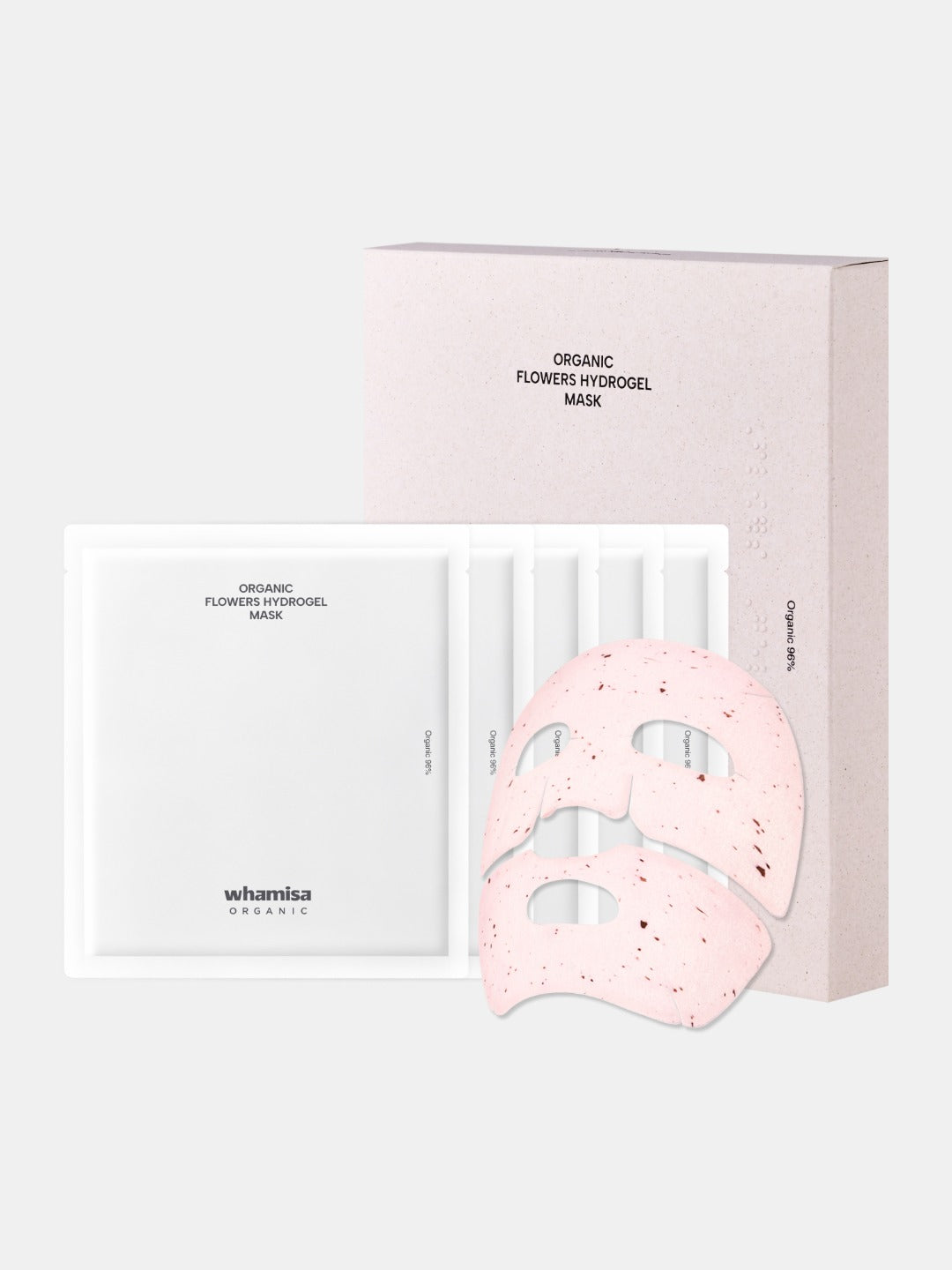 [Coming Soon] Organic Flowers Hydrogel Mask (5 pcs / pack)