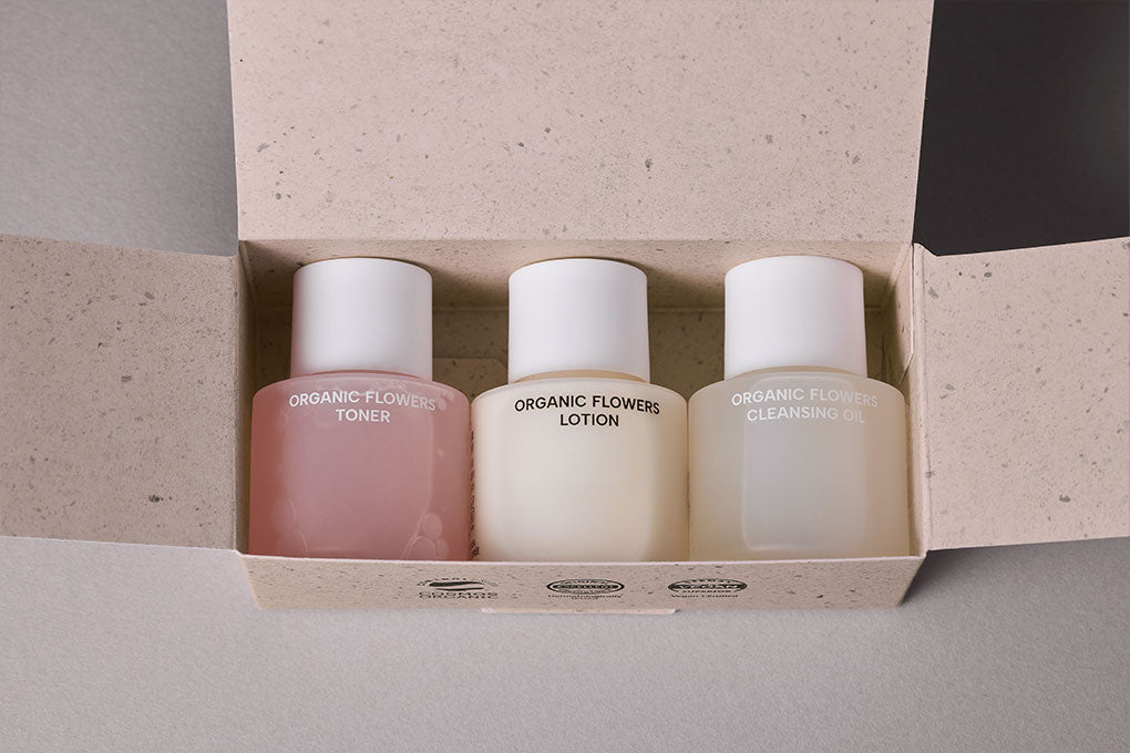 [GWP] Miniature Kit for Trial  - Organic Flowers Trio