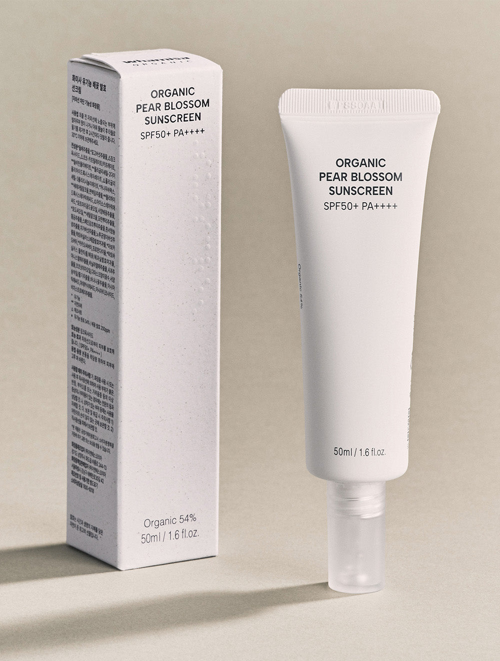[NEW] Organic Pear Blossom Sunscreen SPF50