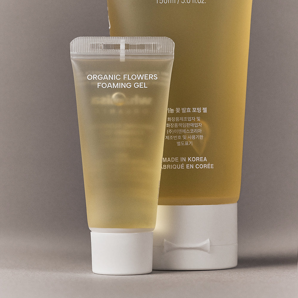 [Mini] Organic Flowers Foaming Gel - 20ml