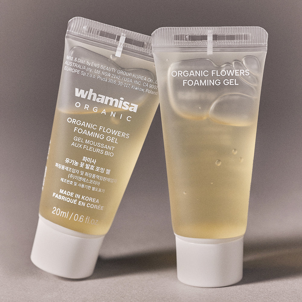 [Mini] Organic Flowers Foaming Gel - 20ml