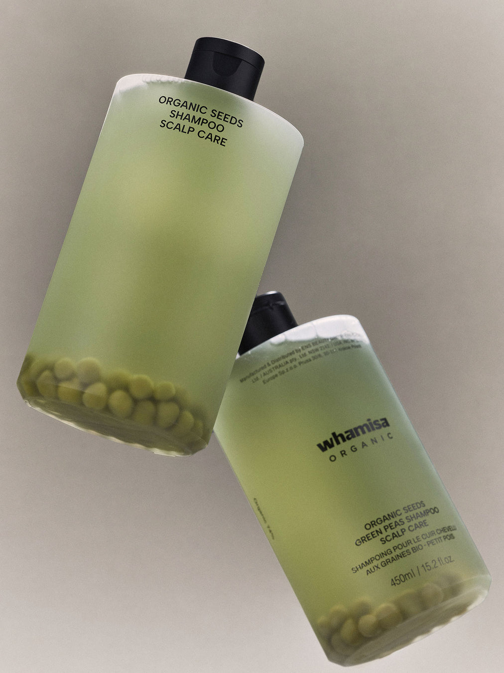 Back in Stock] Organic Seeds Green Peas Shampoo Scalp Care – US Whamisa
